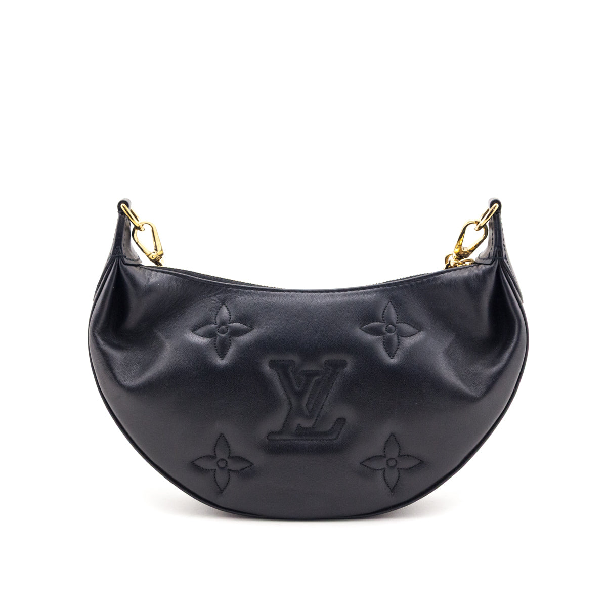 Louis Vuitton Black Calfskin Bubblegram Over The Moon - Love that Bag etc - Preowned Authentic Designer Handbags & Preloved Fashions