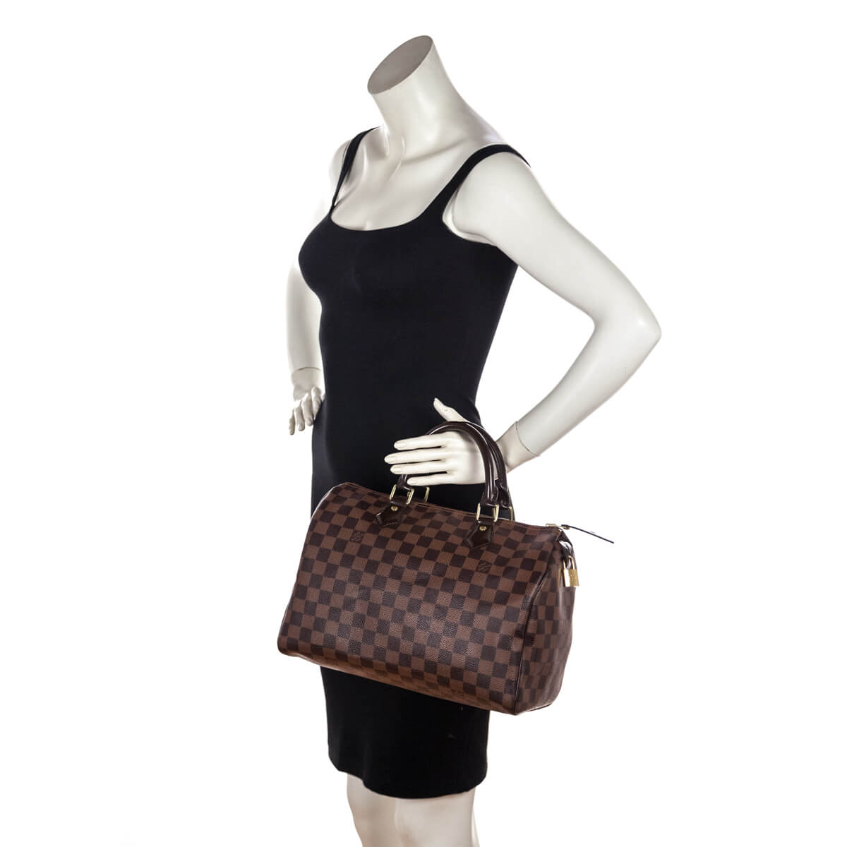 Louis Vuitton Damier Ebene Speedy 30 - Love that Bag etc - Preowned Authentic Designer Handbags & Preloved Fashions