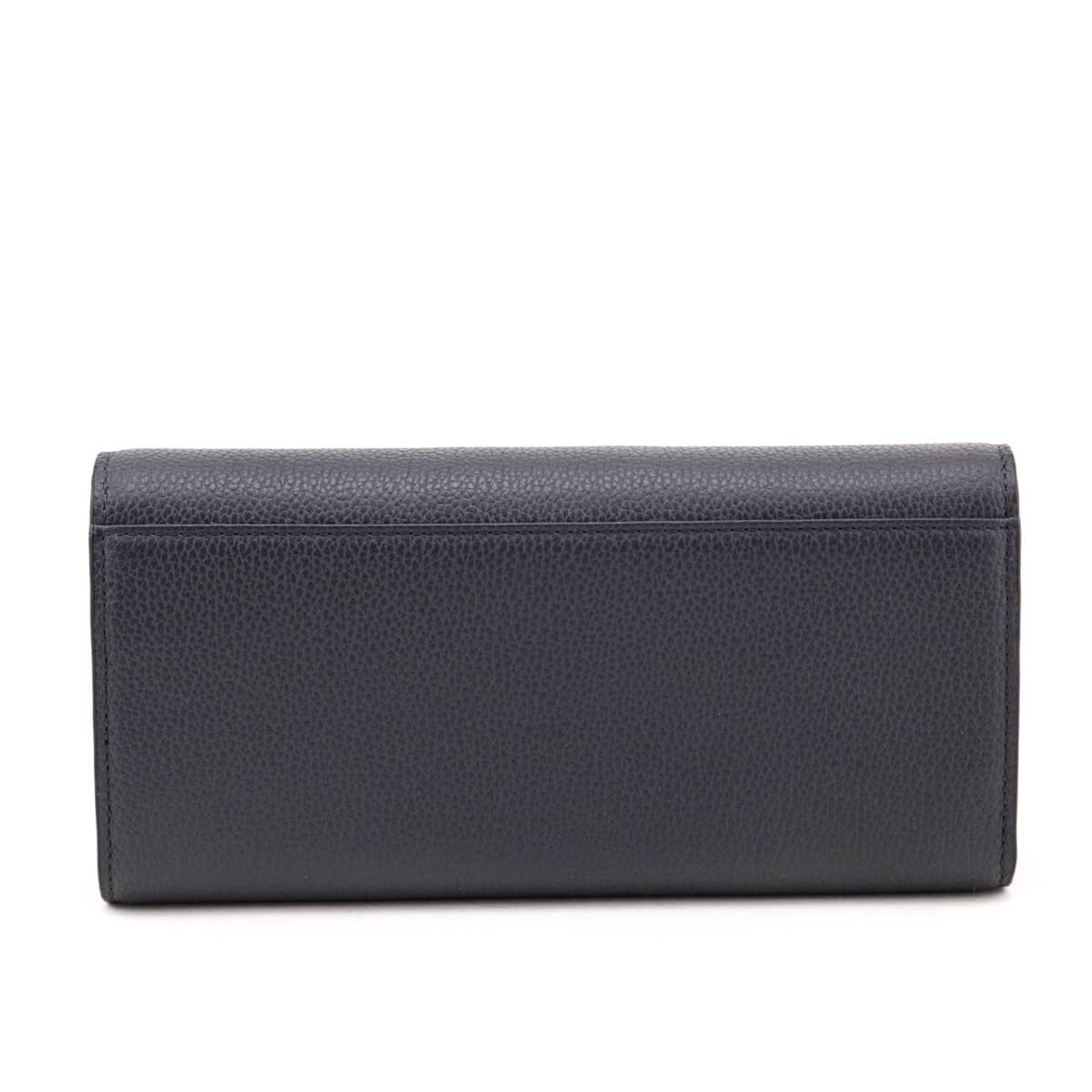 MCM Black Grained Leather Continental Wallet - Love that Bag etc - Preowned Authentic Designer Handbags & Preloved Fashions