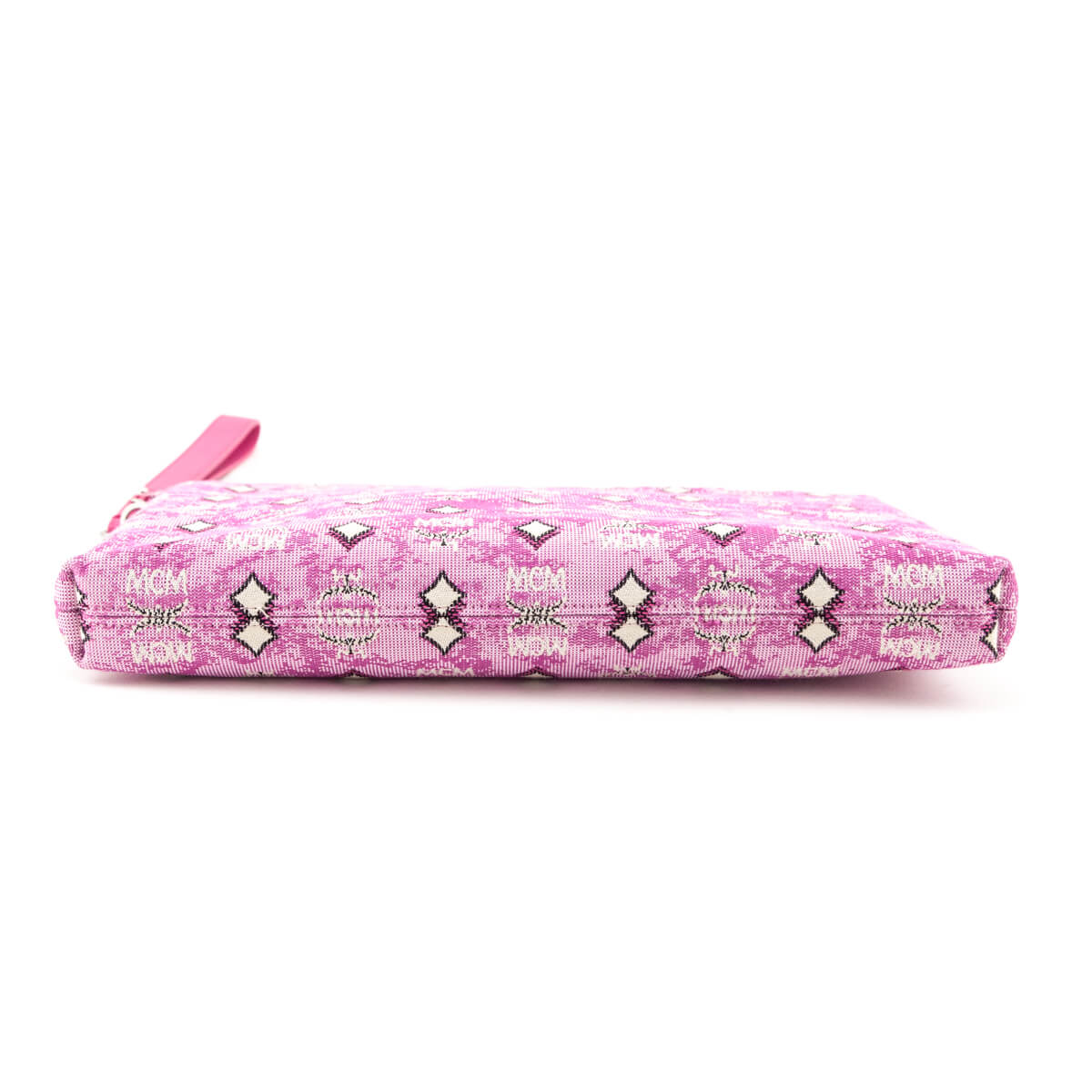 MCM Pink Portuna Medium Wristlet Clutch - Love that Bag etc - Preowned Authentic Designer Handbags & Preloved Fashions