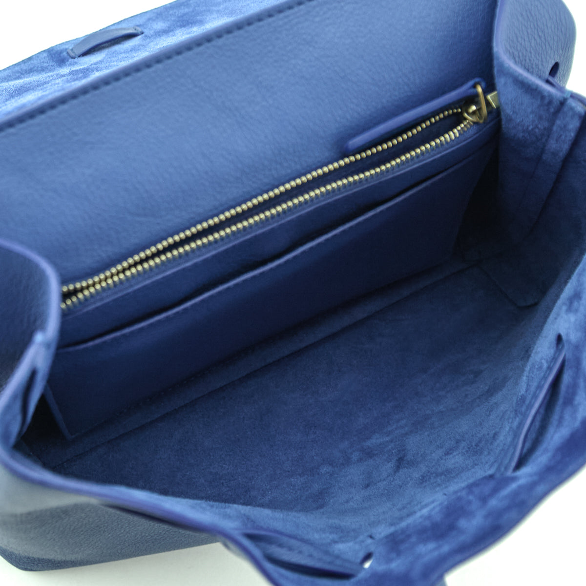 Mansur Gavriel Blue Calfskin Lady Bag - Love that Bag etc - Preowned Authentic Designer Handbags & Preloved Fashions
