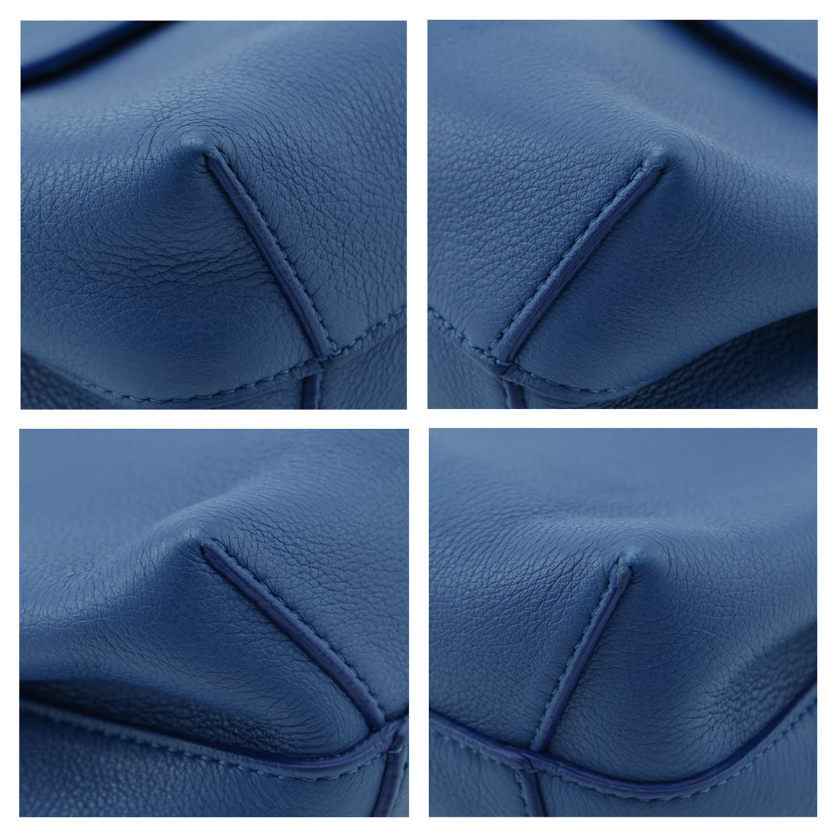 Mansur Gavriel Blue Calfskin Lady Bag - Love that Bag etc - Preowned Authentic Designer Handbags & Preloved Fashions