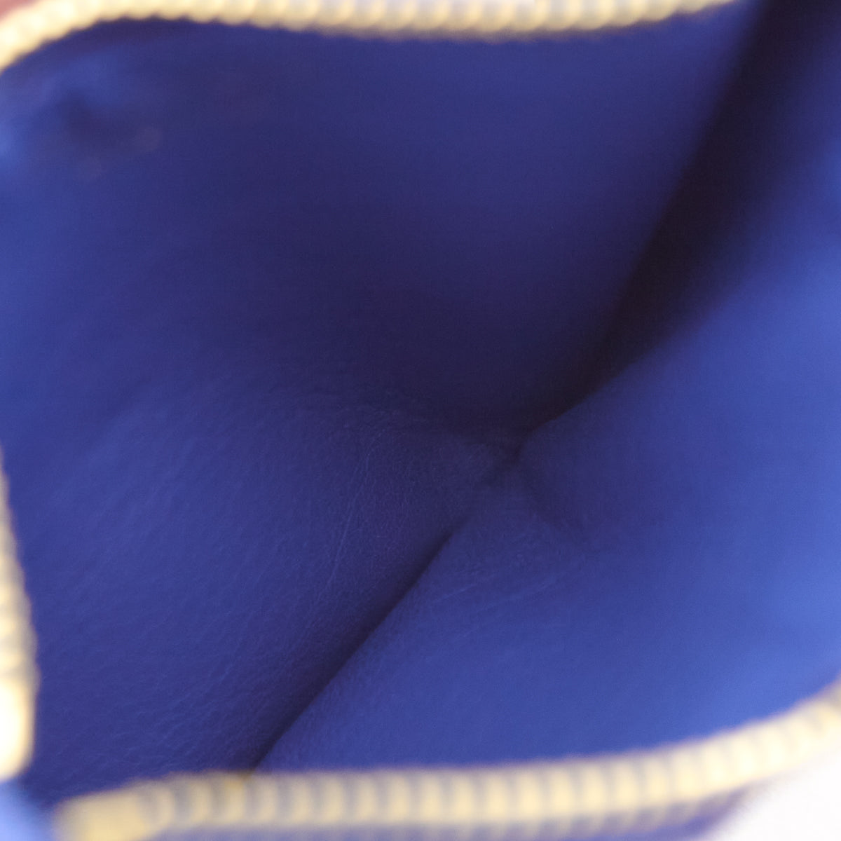 Mansur Gavriel Blue Calfskin Zip Card Holder - Love that Bag etc - Preowned Authentic Designer Handbags & Preloved Fashions
