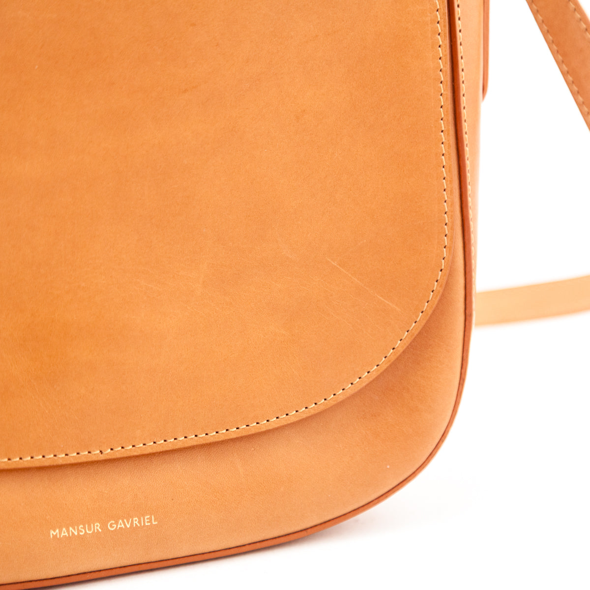 Mansur Gavriel Cammello Calfskin Classic Crossbody