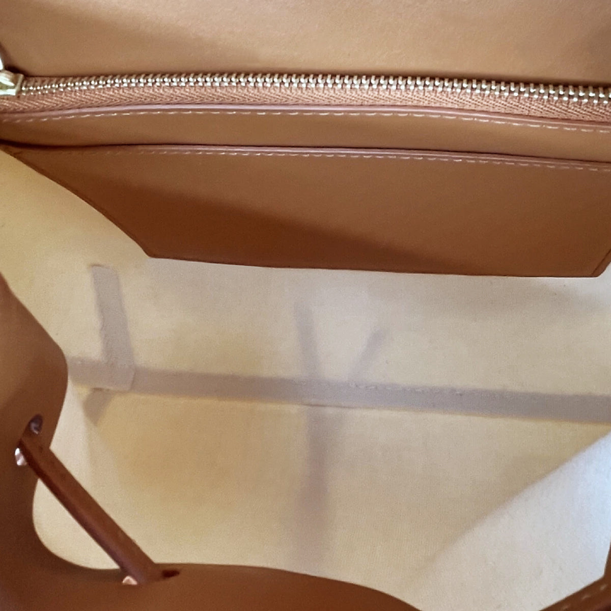Mansur Gavriel Canvas & Tan Lady Bag - Love that Bag etc - Preowned Authentic Designer Handbags & Preloved Fashions