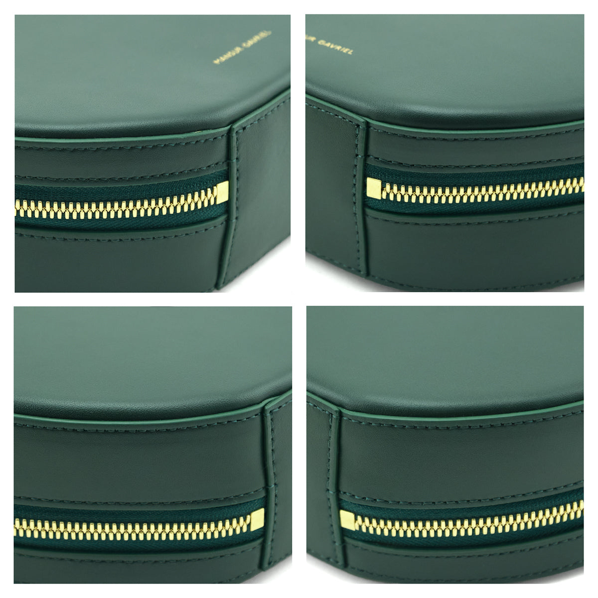 Mansur Gavriel Moss Green Calfskin Small Circle Bag - Love that Bag etc - Preowned Authentic Designer Handbags & Preloved Fashions