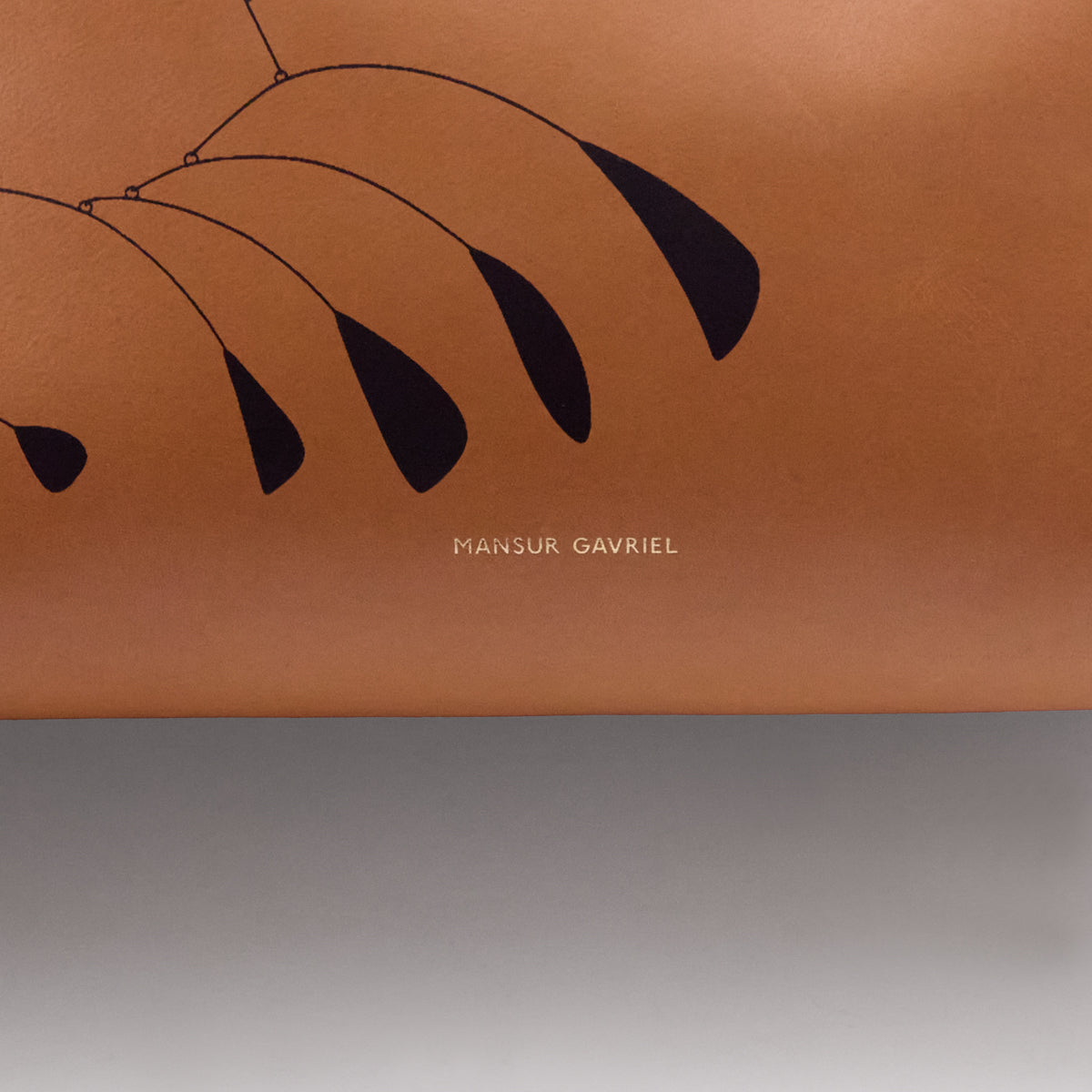 Mansur Gavriel Tan & Black Alexander Calder Large Tote