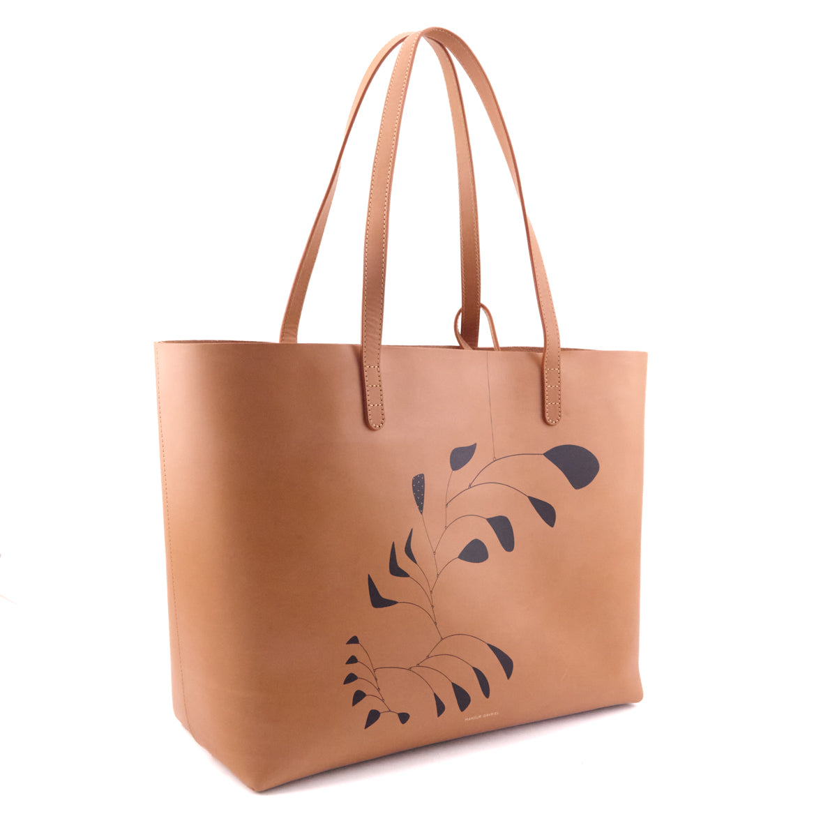 Mansur Gavriel Tan & Black Alexander Calder Large Tote