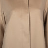 Max Mara Studio Beige Wool Melina Coat Size XL | IT 48 - Love that Bag etc - Preowned Authentic Designer Handbags & Preloved Fashions