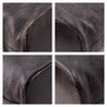 Miu Miu Coffee Distressed Nappa Pouch - Love that Bag etc - Preowned Authentic Designer Handbags & Preloved Fashions