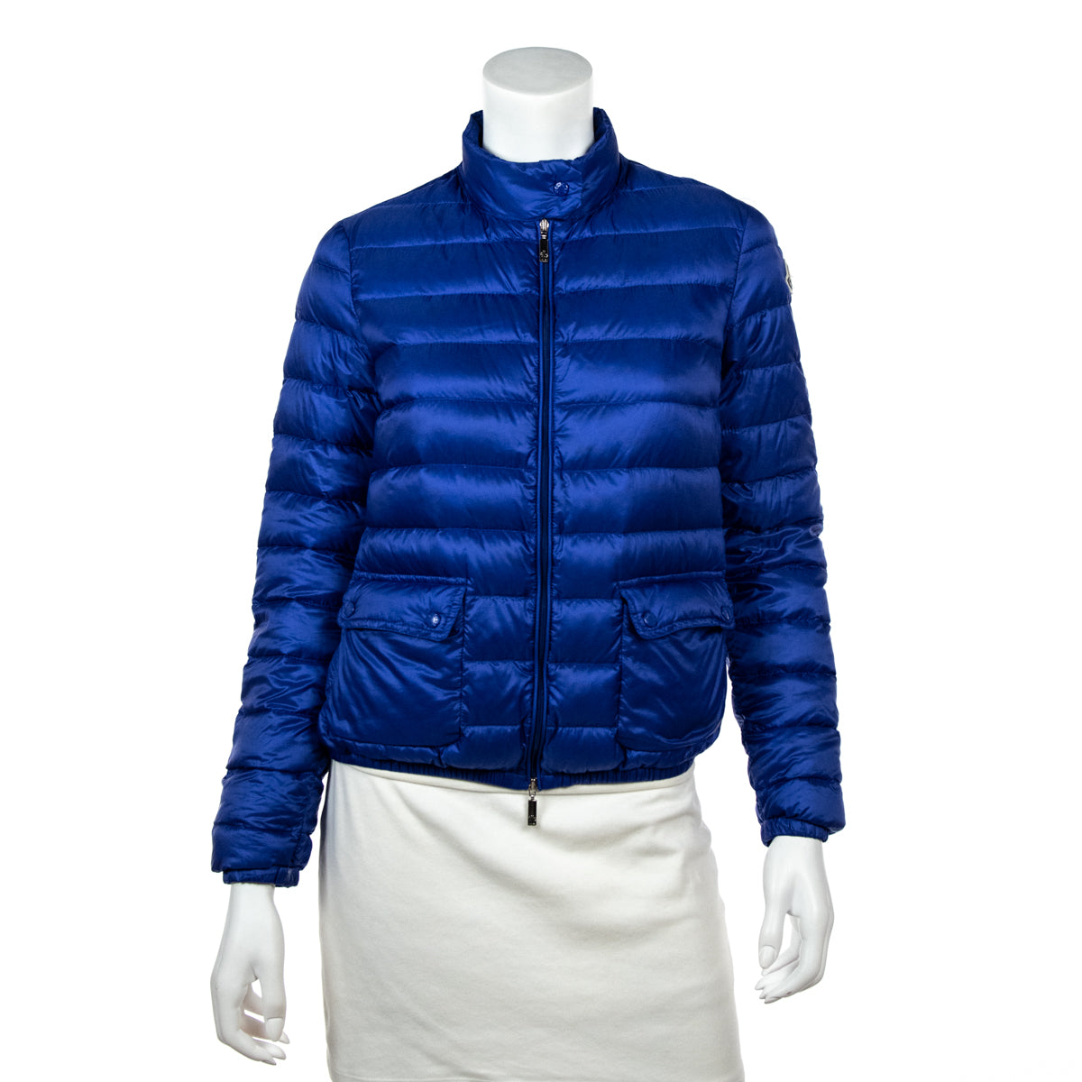 Moncler Blue Lans Down Jacket Size M | 2 - Love that Bag etc - Preowned Authentic Designer Handbags & Preloved Fashions