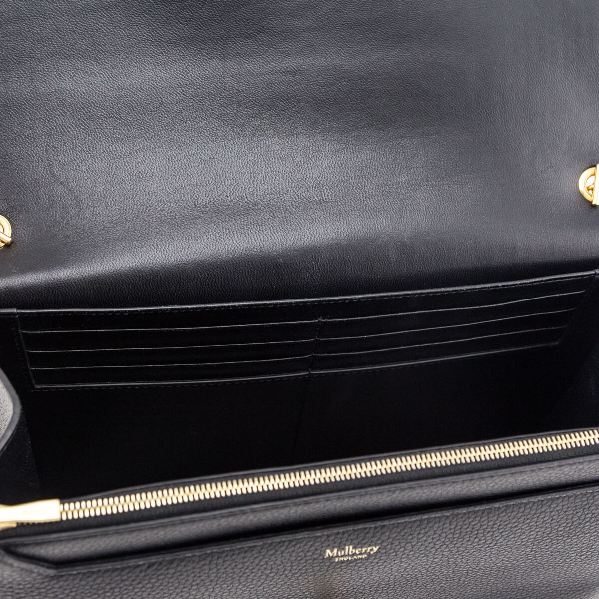 Mulberry Black Small Classic Grain Calfskin Medium Darley Bag - Love that Bag etc - Preowned Authentic Designer Handbags & Preloved Fashions