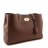 Mulberry Oak Two-Tone Small Classic Grain Lily Chain Tote - Love that Bag etc - Preowned Authentic Designer Handbags & Preloved Fashions