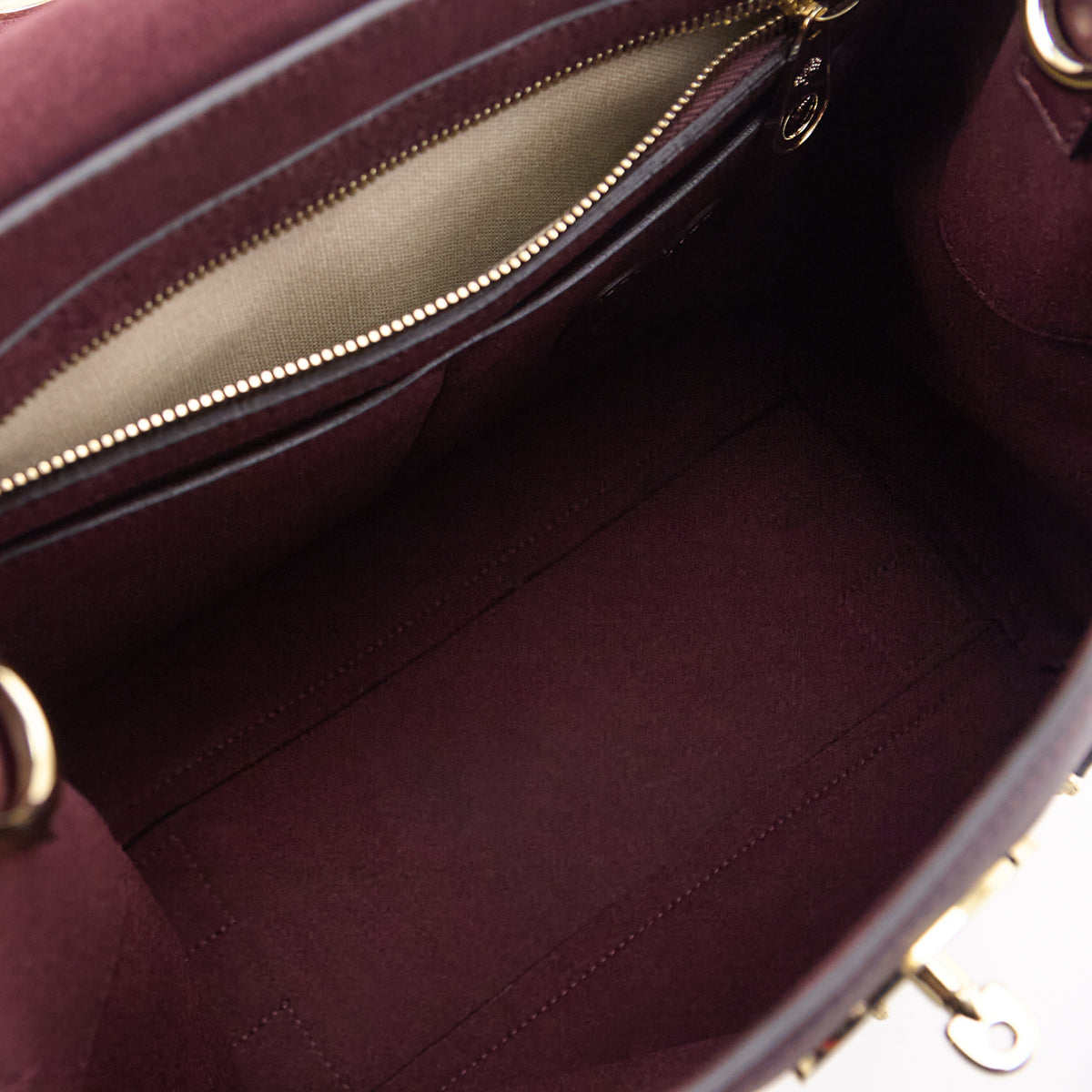 Mulberry Oxblood Calfskin Studded Medium Cara Delevingne Convertible Satchel - Love that Bag etc - Preowned Authentic Designer Handbags & Preloved Fashions