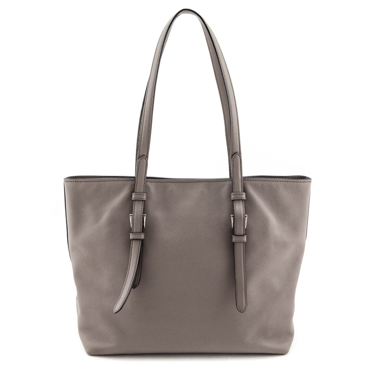 Prada Argilla Saffiano Soft Tote - Love that Bag etc - Preowned Authentic Designer Handbags & Preloved Fashions