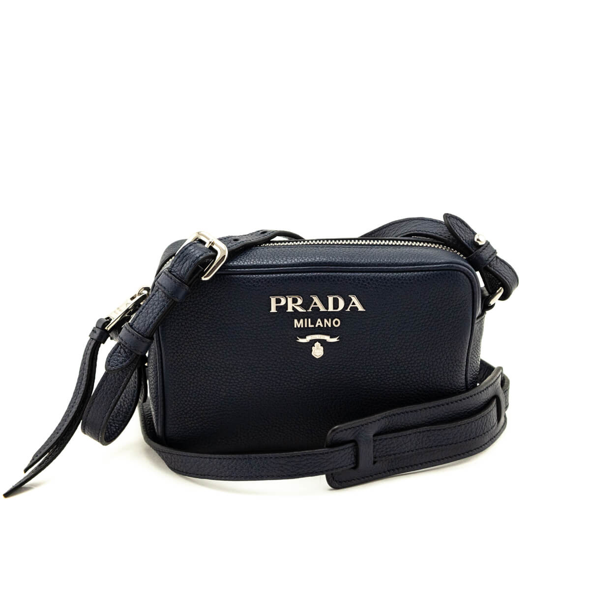 Prada Baltico Vitello Daino Crossbody Bag - Love that Bag etc - Preowned Authentic Designer Handbags & Preloved Fashions