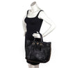Prada Black Glace Calfskin Zippers Satchel - Love that Bag etc - Preowned Authentic Designer Handbags & Preloved Fashions