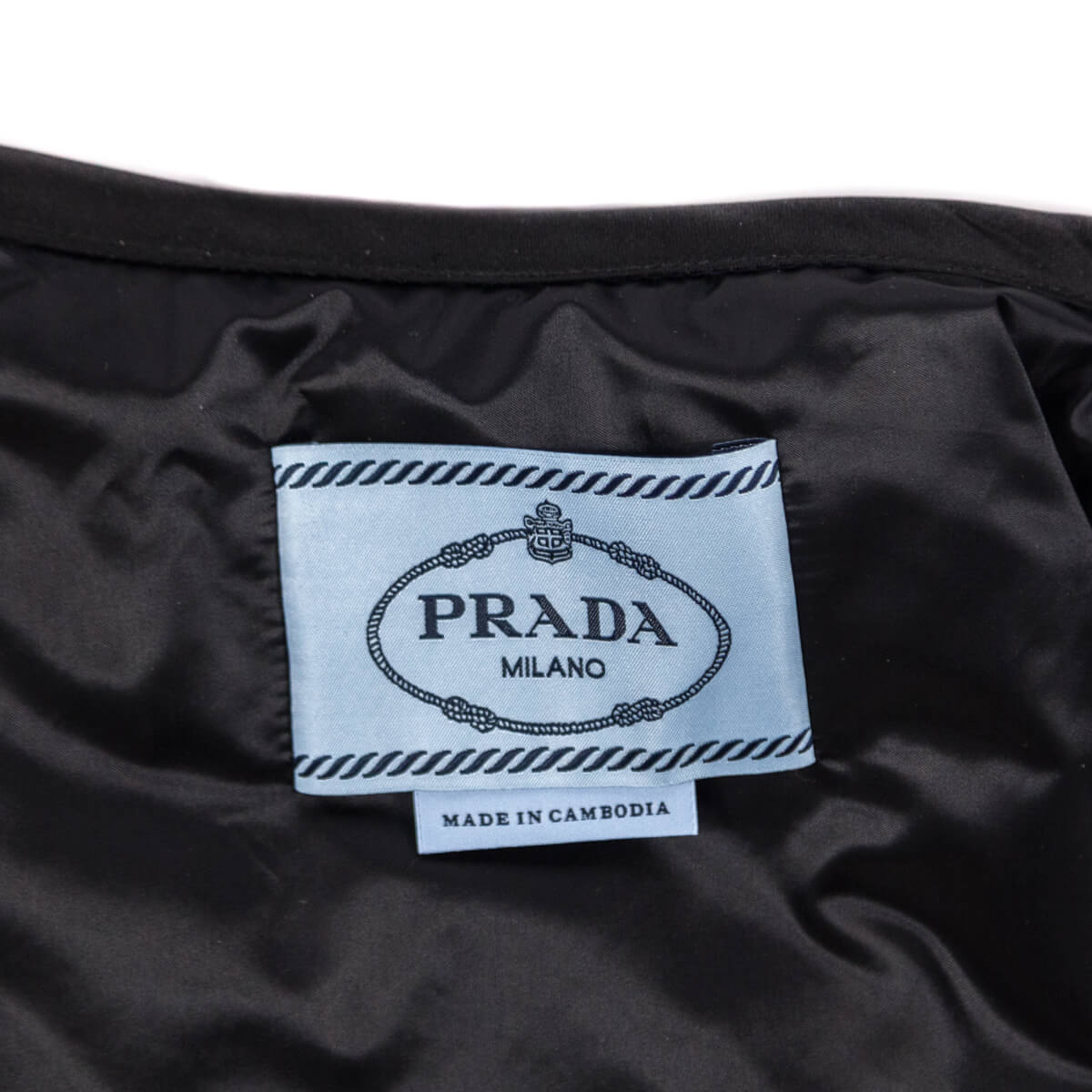 Prada Black Quilted Blouson Jacket Size M | IT 44