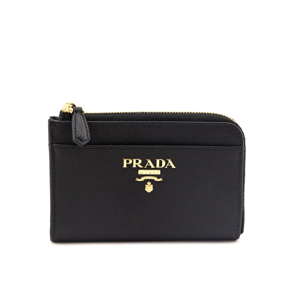 Prada Black Saffiano Keychain Card Holder - Love that Bag etc - Preowned Authentic Designer Handbags & Preloved Fashions