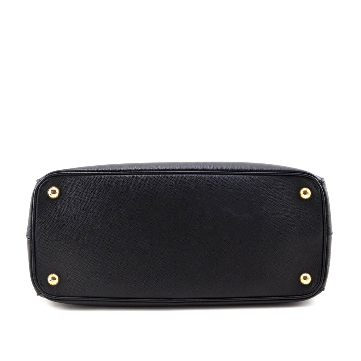 Prada Black Saffiano Medium Galleria Double Zip Tote - Love that Bag etc - Preowned Authentic Designer Handbags & Preloved Fashions