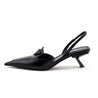 Prada Black Slingback Pumps Size US 8 | EU 38 - Love that Bag etc - Preowned Authentic Designer Handbags & Preloved Fashions