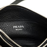 Prada Black Vitello Phenix Double Zip Crossbody Bag - Love that Bag etc - Preowned Authentic Designer Handbags & Preloved Fashions