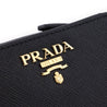 Prada Black & Ibisco Saffiano Small Bi-fold Wallet - Love that Bag etc - Preowned Authentic Designer Handbags & Preloved Fashions