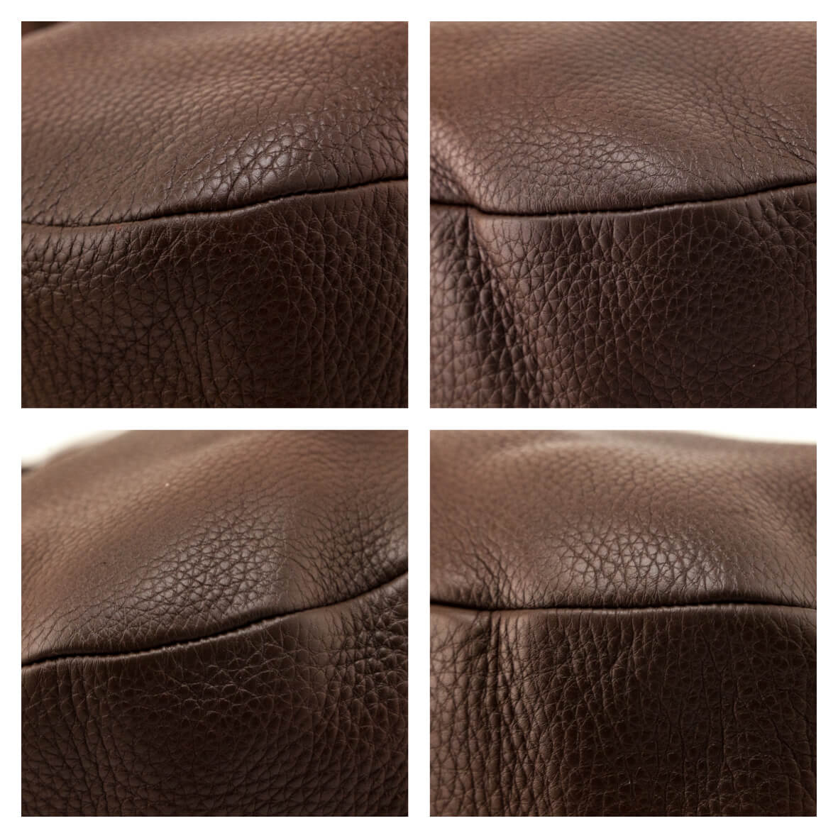 Prada Brown Vitello Daino Hobo - Love that Bag etc - Preowned Authentic Designer Handbags & Preloved Fashions