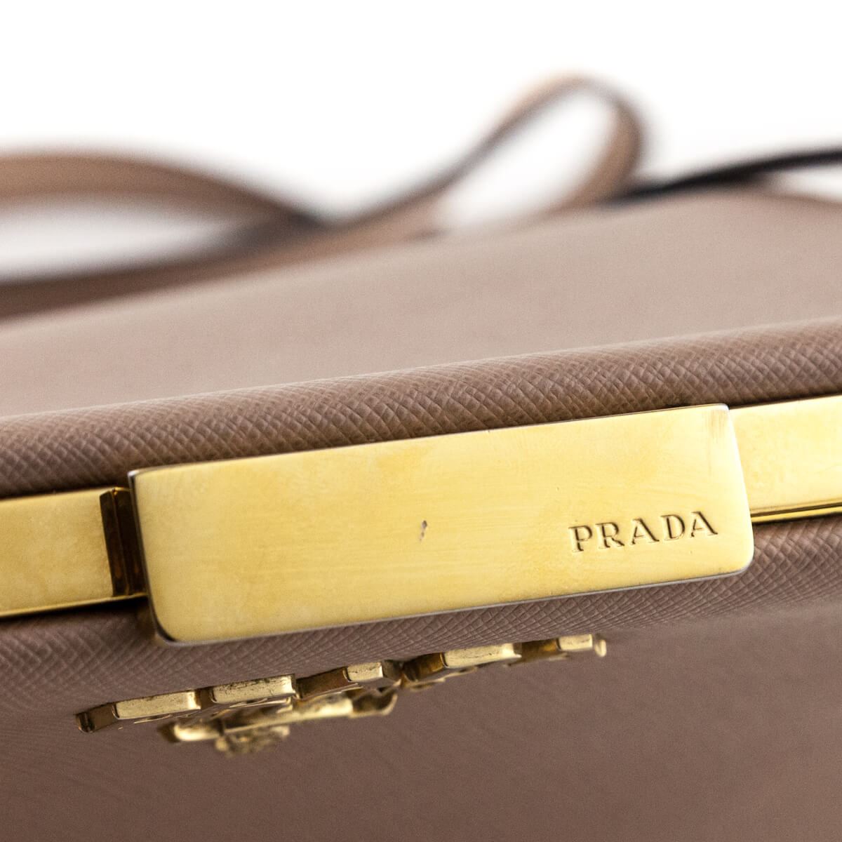 Prada Cammeo Saffiano Medium Light Frame Bag