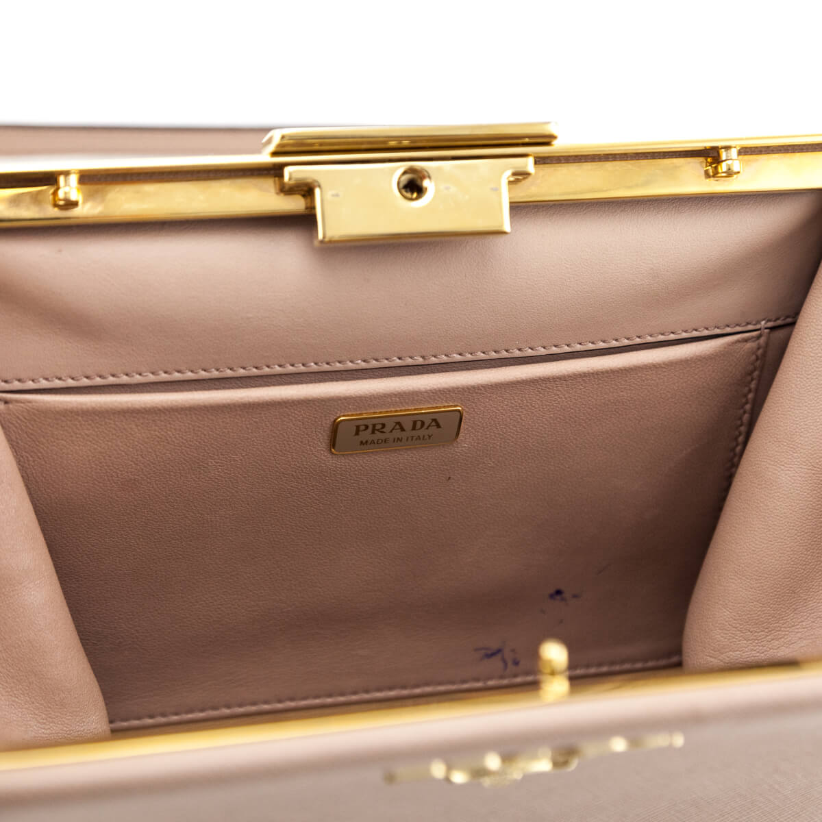 Prada Cammeo Saffiano Medium Light Frame Bag