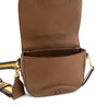 Prada Caramel Vitello Daino Saddle Bag Crossbody - Love that Bag etc - Preowned Authentic Designer Handbags & Preloved Fashions