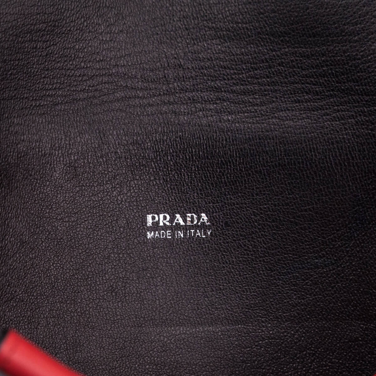 Prada Fuoco Lux Calf Double-Sided Flap Crossbody - Love that Bag etc - Preowned Authentic Designer Handbags & Preloved Fashions
