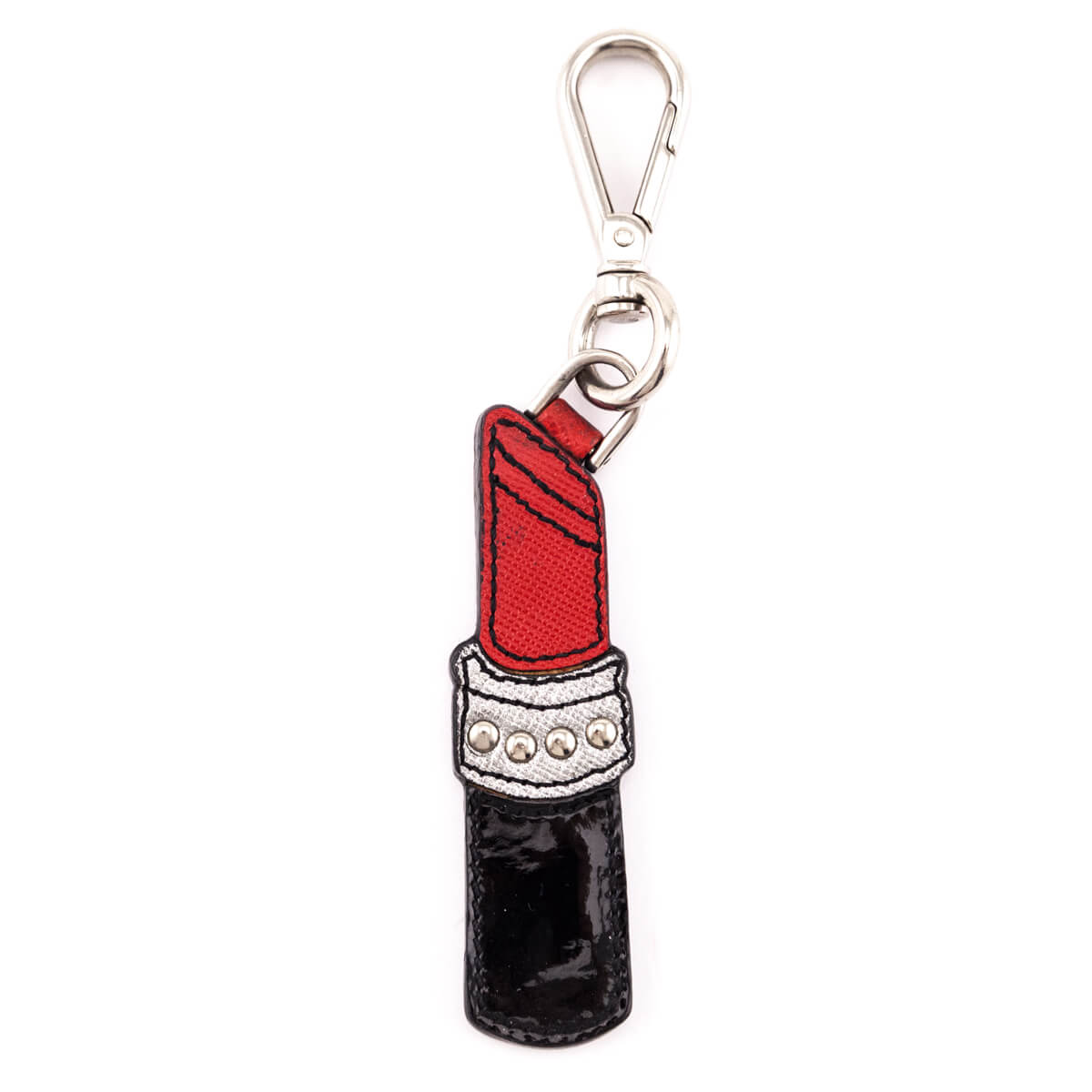 Prada Lipstick Leather Bag Charm - Love that Bag etc - Preowned Authentic Designer Handbags & Preloved Fashions