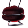 Prada Nero Fuoco Saffiano Cuir Medium Double Bag - Love that Bag etc - Preowned Authentic Designer Handbags & Preloved Fashions