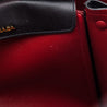 Prada Nero Fuoco Saffiano Cuir Medium Double Bag - Love that Bag etc - Preowned Authentic Designer Handbags & Preloved Fashions