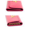 Prada Peonia Vitello Move Key Pouch - Love that Bag etc - Preowned Authentic Designer Handbags & Preloved Fashions