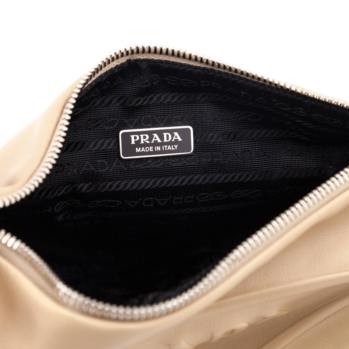 Prada Sabbia Grace Lux Calfskin Triangle Shoulder Bag - Love that Bag etc - Preowned Authentic Designer Handbags & Preloved Fashions