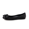 Roger Vivier Black Satin Embellished Ballet Flats Size US 5 | EU 35 - Love that Bag etc - Preowned Authentic Designer Handbags & Preloved Fashions