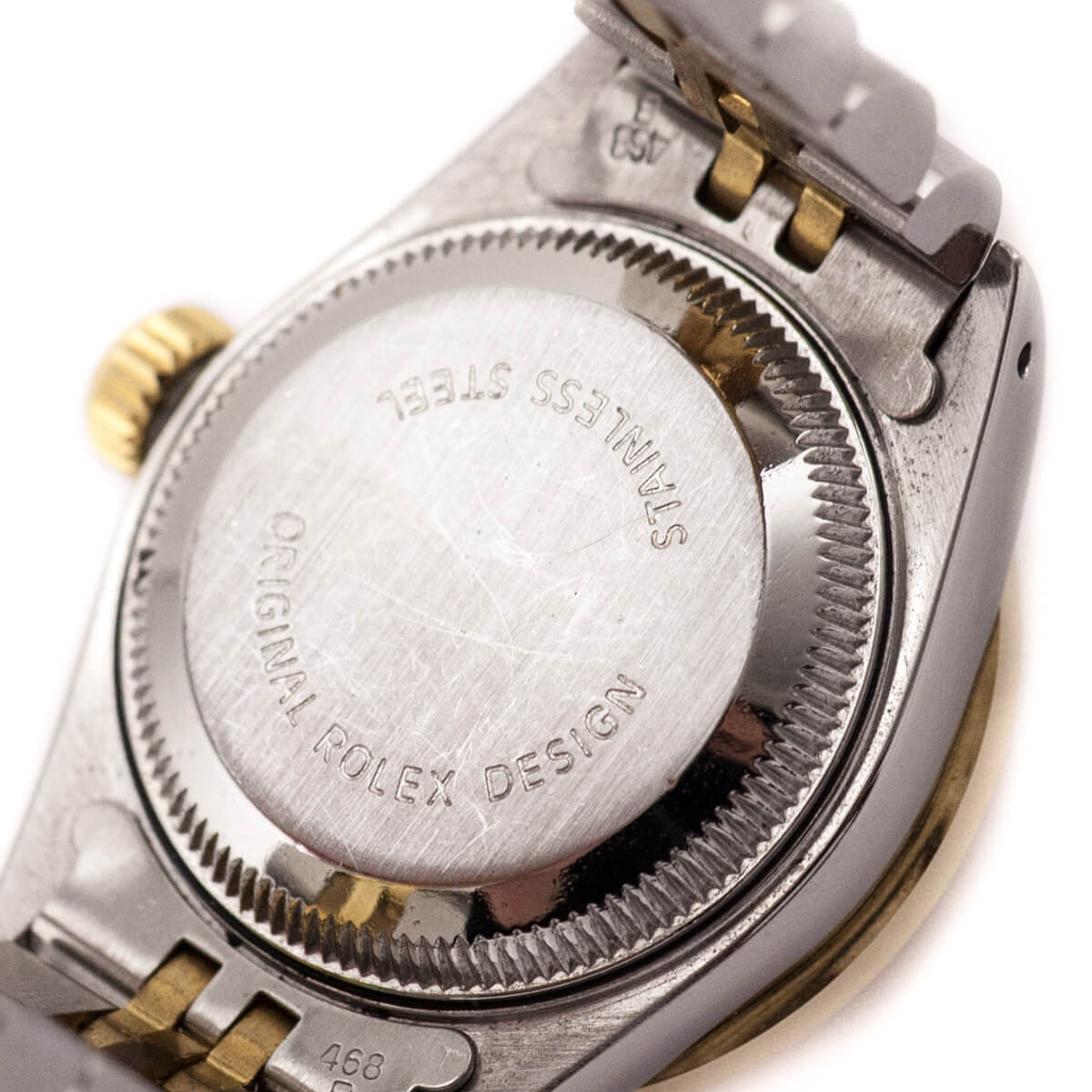 Rolex Gold & Stainless Mother of Pearl Diamond Bezel Datejust 26mm - Love that Bag etc - Preowned Authentic Designer Handbags & Preloved Fashions