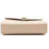 Saint Laurent Beige Grain De Poudre Mixed Matelasse Triquilt Medium Monogram Satchel - Love that Bag etc - Preowned Authentic Designer Handbags & Preloved Fashions