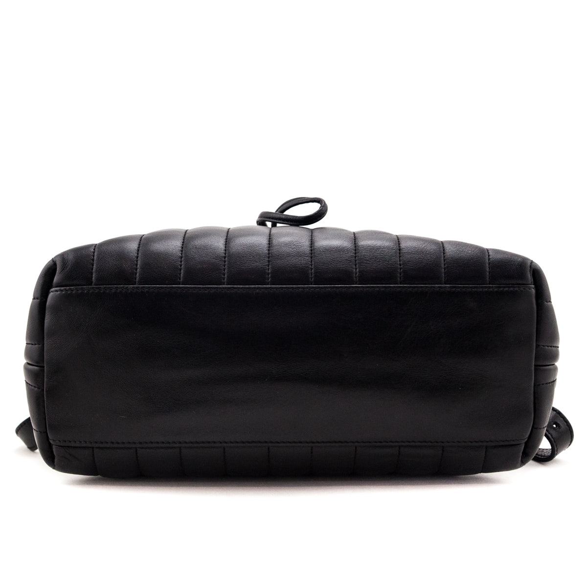 Saint Laurent Black Calfskin Quilted Medium Loulou Backpack - Love that Bag etc - Preowned Authentic Designer Handbags & Preloved Fashions