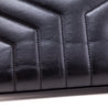 Saint Laurent Black Calfskin Y Quilted Monogram Small Loulou Chain Satchel - Love that Bag etc - Preowned Authentic Designer Handbags & Preloved Fashions