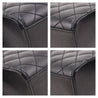 Saint Laurent Black Grain de Poudre Mixed Matelasse Triquilt Large Monogram Satchel - Love that Bag etc - Preowned Authentic Designer Handbags & Preloved Fashions