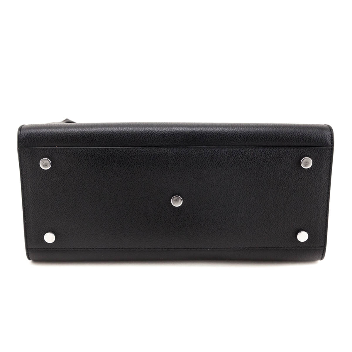 Saint Laurent Black Grained Calfskin Small Sac De Jour - Love that Bag etc - Preowned Authentic Designer Handbags & Preloved Fashions