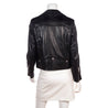 Saint Laurent Black Lamb Leather Biker Jacket Size S | FR 38 - Love that Bag etc - Preowned Authentic Designer Handbags & Preloved Fashions