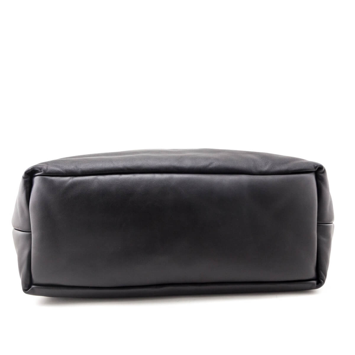 Saint Laurent Black Lambskin Wide Puffer Tote Black - Love that Bag etc - Preowned Authentic Designer Handbags & Preloved Fashions