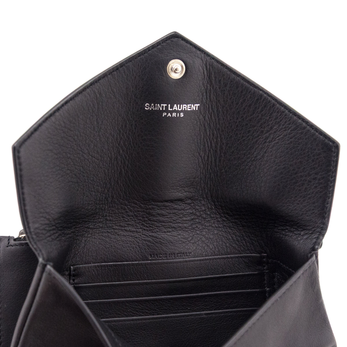 Saint Laurent Black Monogram Tri Pocket Crossbody - Love that Bag etc - Preowned Authentic Designer Handbags & Preloved Fashions