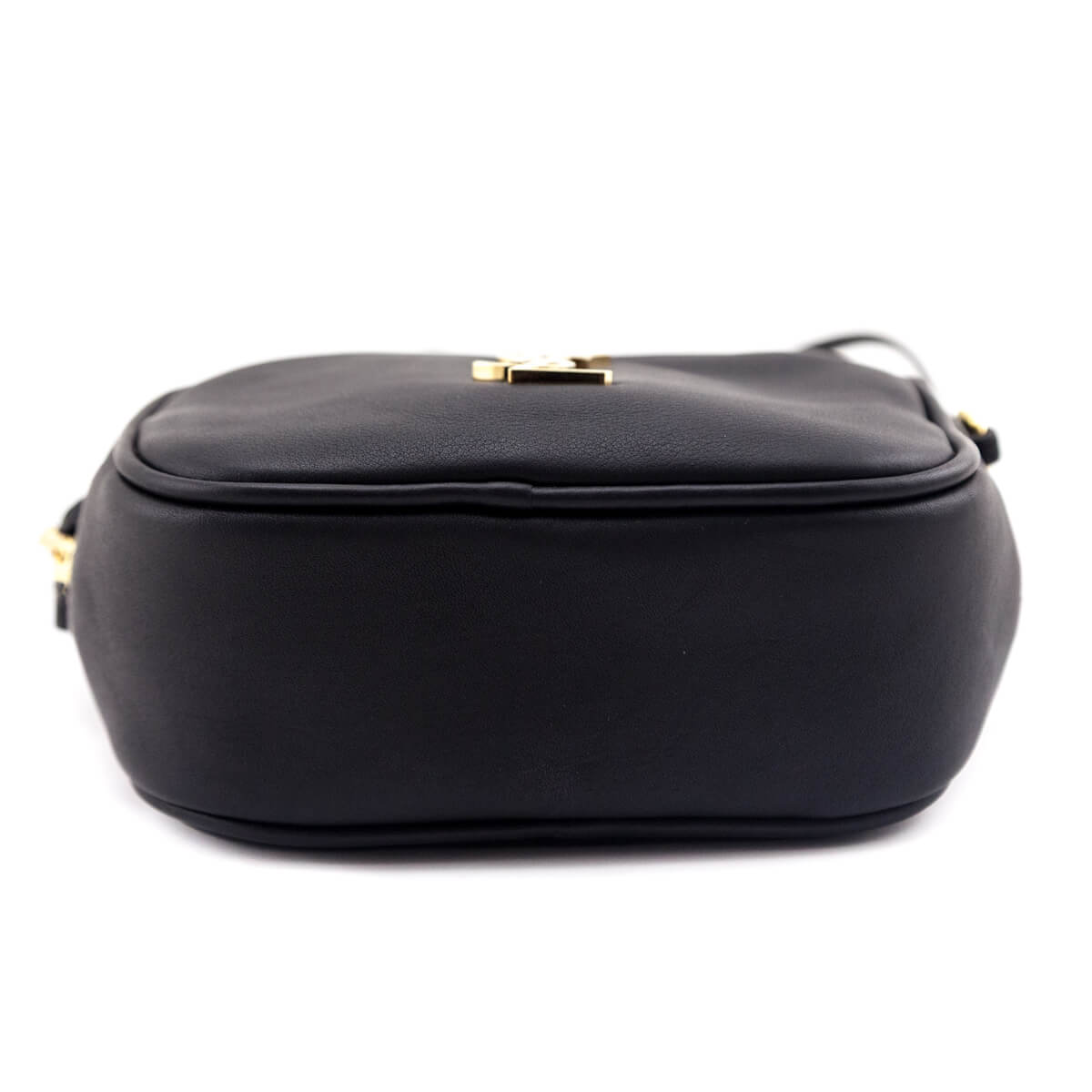 Saint Laurent Black Nappa Monogram Blogger Bag - Love that Bag etc - Preowned Authentic Designer Handbags & Preloved Fashions