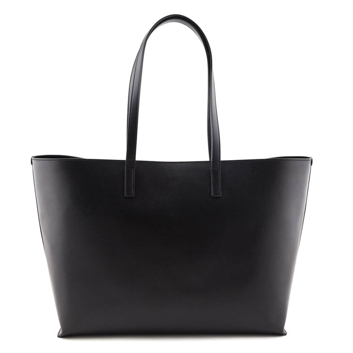 Saint Laurent Black Perforated Leather E/W Shopper Tote - Love that Bag etc - Preowned Authentic Designer Handbags & Preloved Fashions