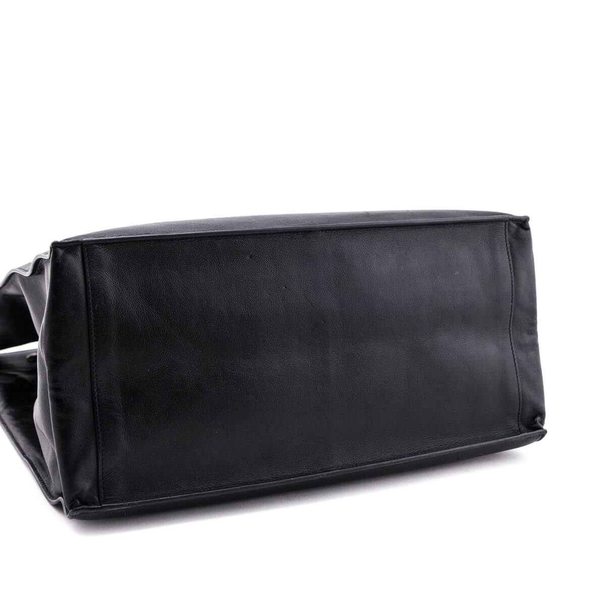 Saint Laurent Black Smooth Calfskin Rive Gauche N/S Tote - Love that Bag etc - Preowned Authentic Designer Handbags & Preloved Fashions